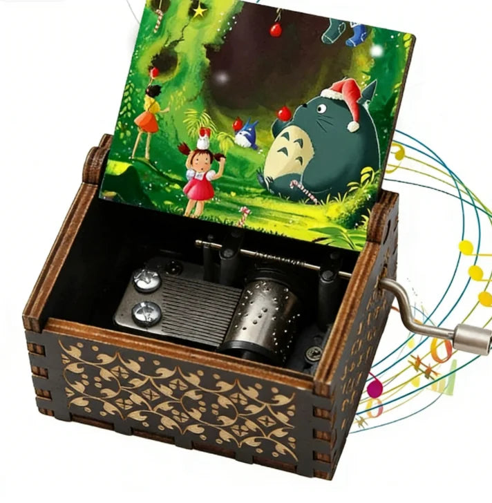 Custom Wooden Music Boxes with Logo – 10 MOQ, 18-Second Play