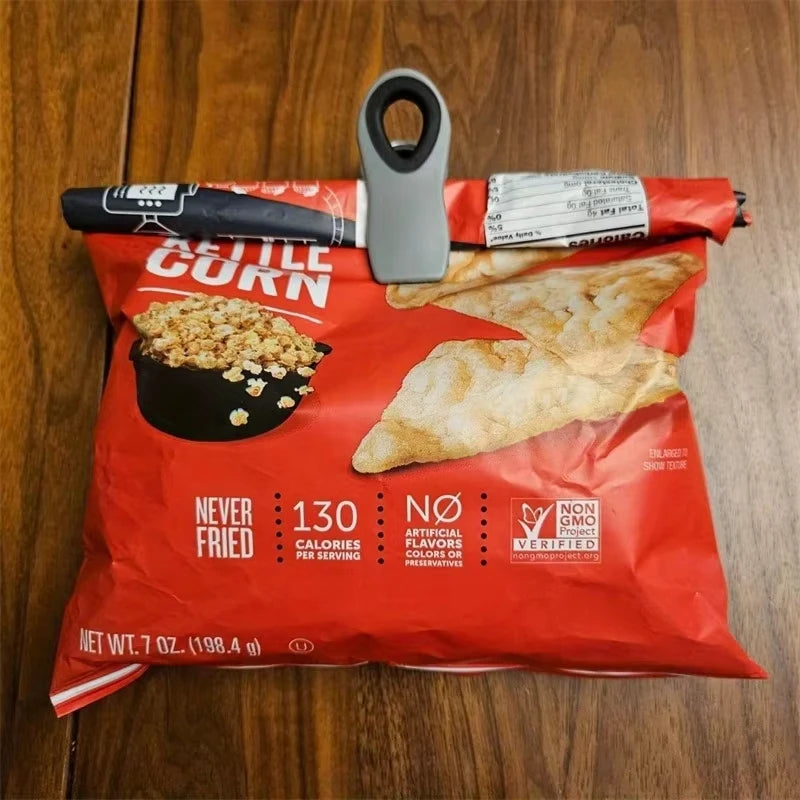 Magnetic Bag Clips | Airtight Food Storage | Stainless Steel + PP | 2,000 MOQ | Custom Logo