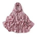 Custom Matte Satin Hijabs Wholesale | 20-Piece MOQ & 14-Day Lead Time | Eid Prayer Scarves