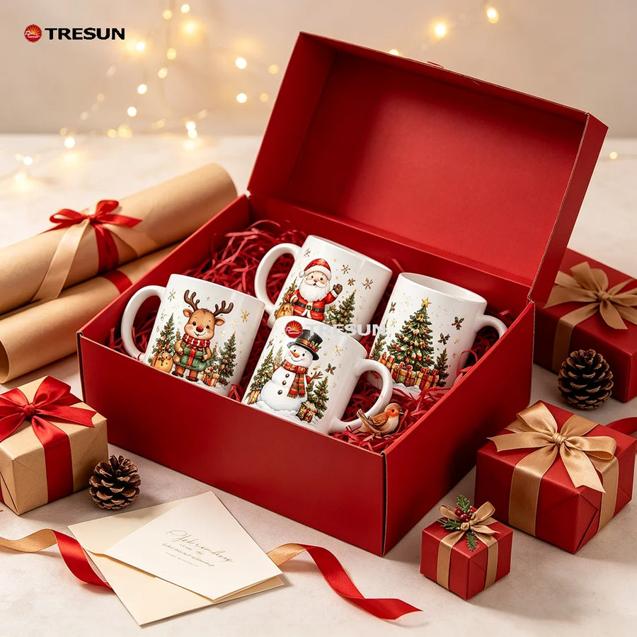 Custom Christmas Mugs 50 pcs | CE Certified