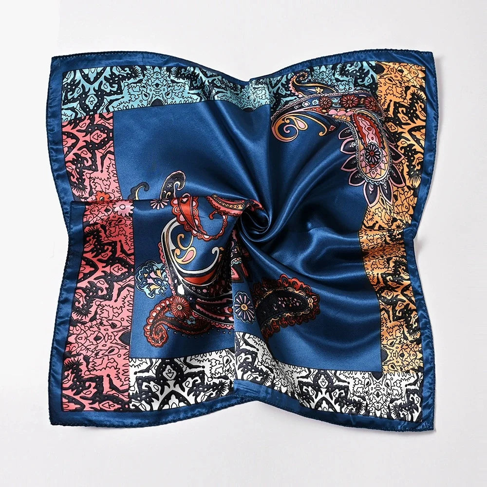 Personalized Silk Satin Scarves | 2-Piece MOQ & 3-7 Day Lead Time | 46 Colors | OEM Manufacture
