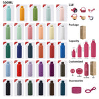 Custom 304 Stainless Steel Water Bottles 100 MOQ | Double Wall Vacuum Insulated
