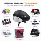 Custom CE Aerodynamic Cycling Helmet with Logo | MOQ 300 pcs