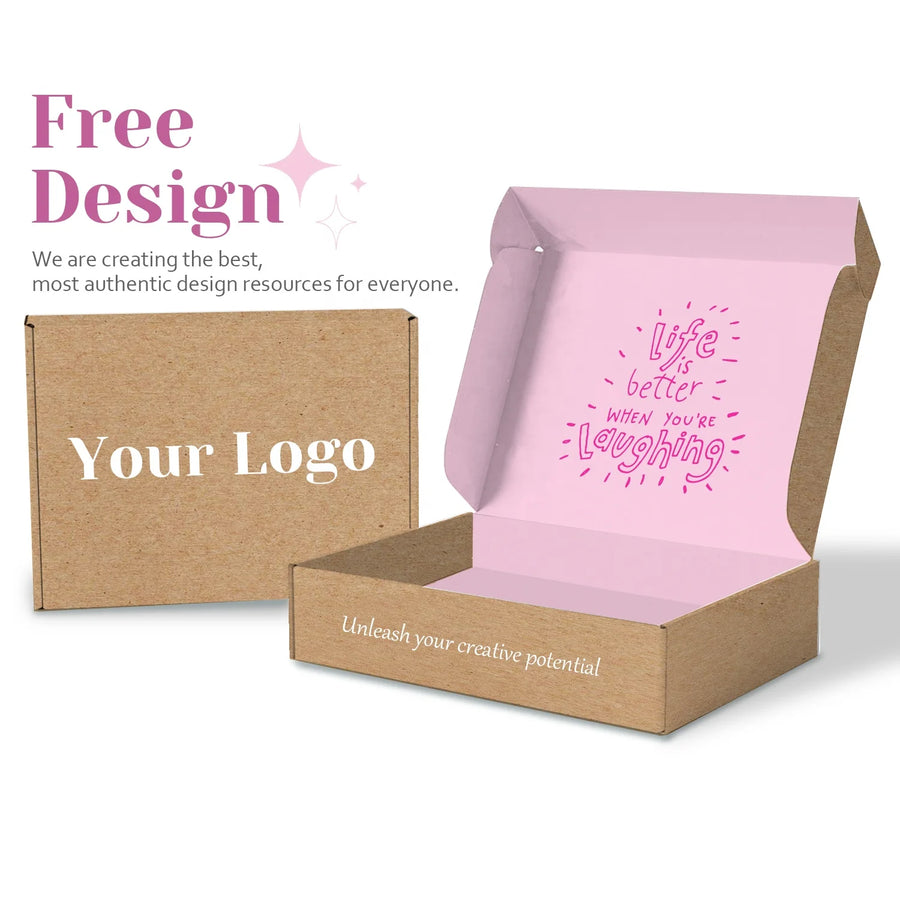 Custom Kraft Mailer Box | Biodegradable | 500 MOQ | 8-Day Lead