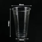 Custom PLA Biodegradable Cold Drink Cups 12-32oz | 100% Compostable BPA-Free