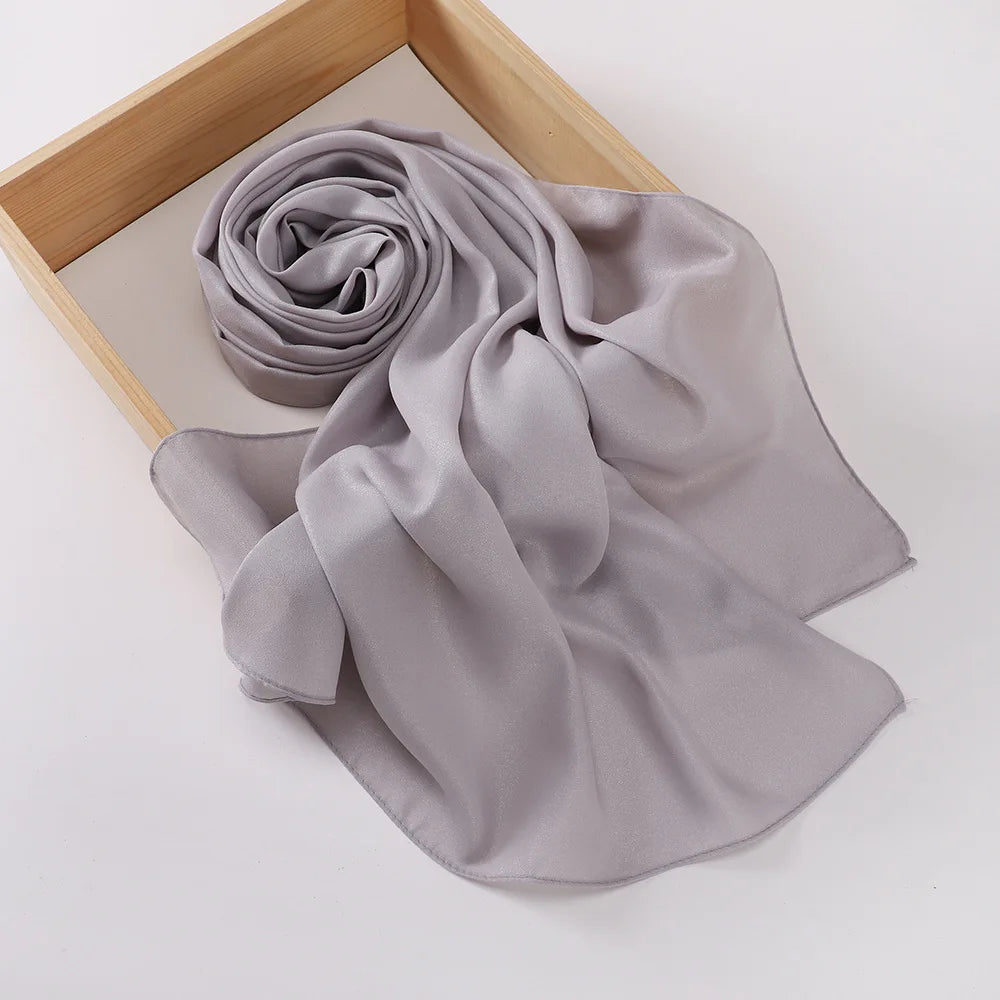 Pearl-Luster Polyester Headscarves | 20-Piece MOQ & 7-Day Lead Time | Women's Fashion & Ethnic Wear