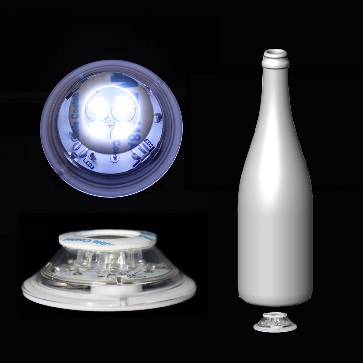 Custom LED Bottle Light with Logo | MOQ 100 pcs