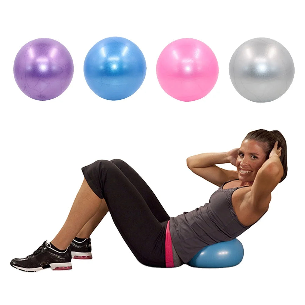 Custom Anti-Burst Exercise Ball | 55/65/75cm | 50 MOQ | Quick Pump