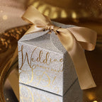 Luxury Glitter Favor Boxes | Wedding Favors | MOQ 50