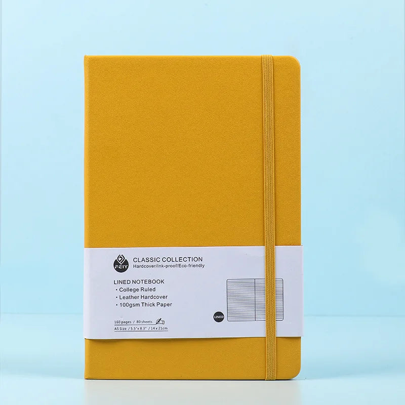 Custom Embossed PU Leather Notebooks | 1,000-Piece MOQ