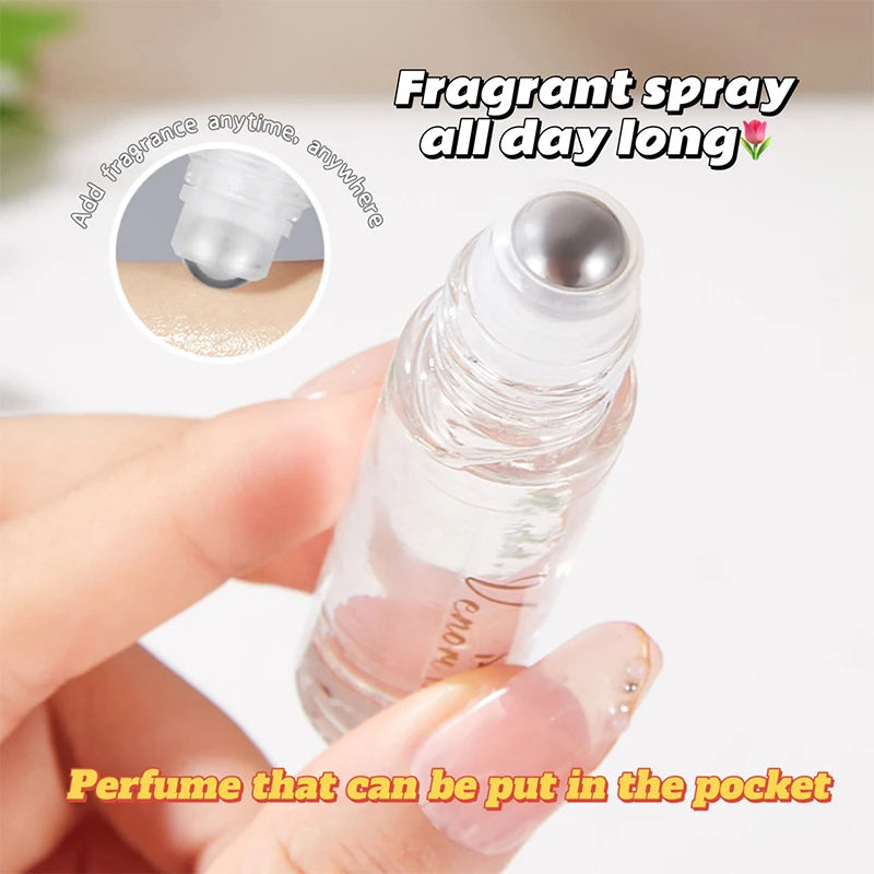 10ml Pheromone Rollerball Perfume for Men Women | Long-lasting Fruity Woody Scent