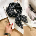 Square Silk Scarf | Digital Print | Custom Logo | 100 MOQ | Women's Fashion