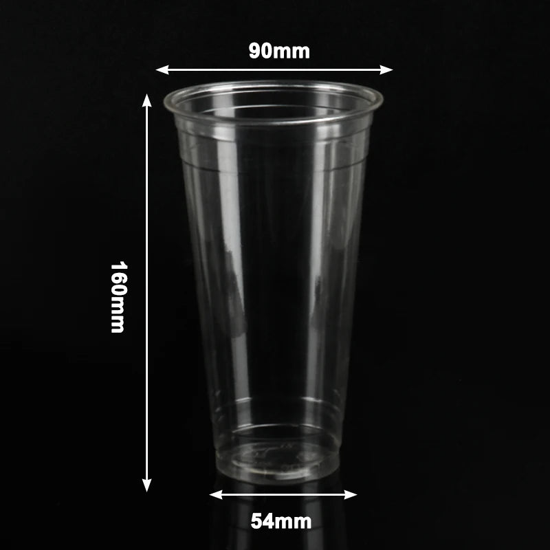 Custom PLA Biodegradable Cold Drink Cups 12-32oz | 100% Compostable BPA-Free