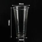 Custom PLA Biodegradable Cold Drink Cups 12-32oz | 100% Compostable BPA-Free