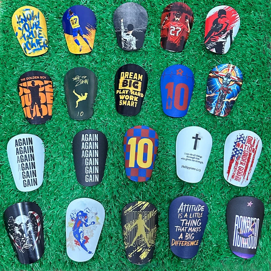 Custom Sublimation Mini Shin Guards for Kids | MOQ 1 Pair