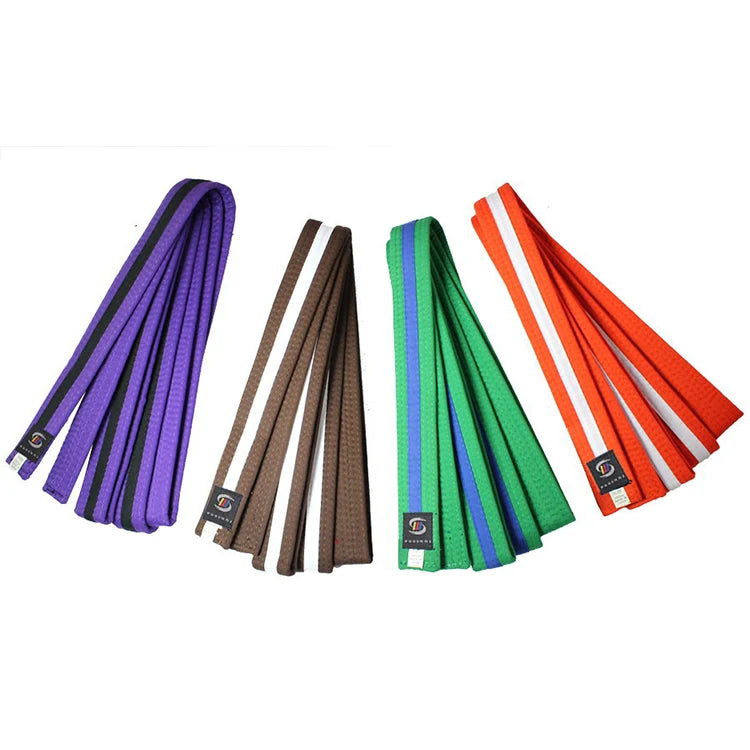 Custom Martial Arts Belts | 50-Piece MOQ & 7-Day Lead Time | Free Sample Shipping | Karate/Taekwondo