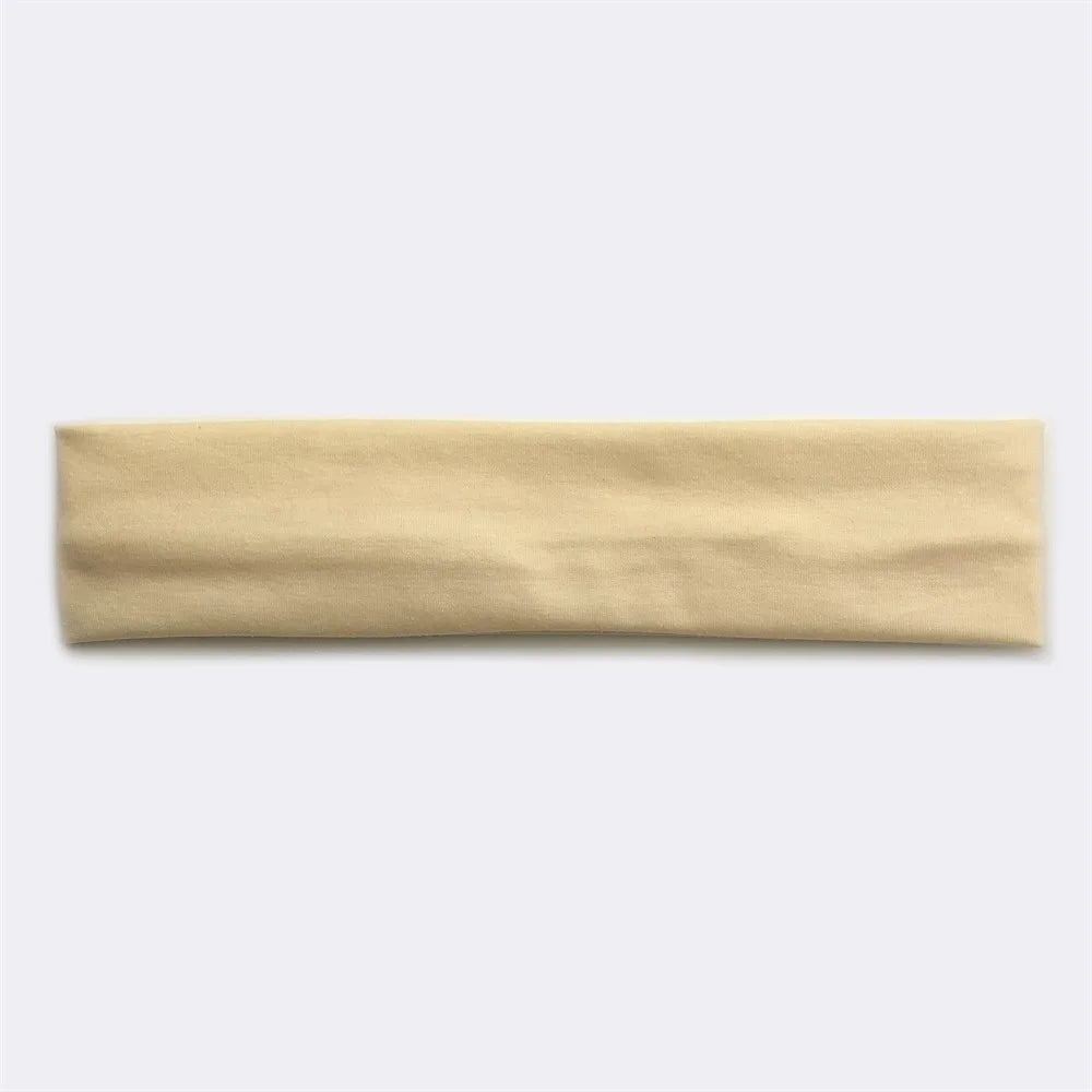 Custom Spandex Headband for Women | 23.5cm Stretch Hair Band for Sports & Fashion