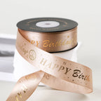 Custom Printed Ribbon: 100 Yard MOQ, 7-Day Lead, 196 Colors | OEKO-TEX/BSCI/GRS Certified