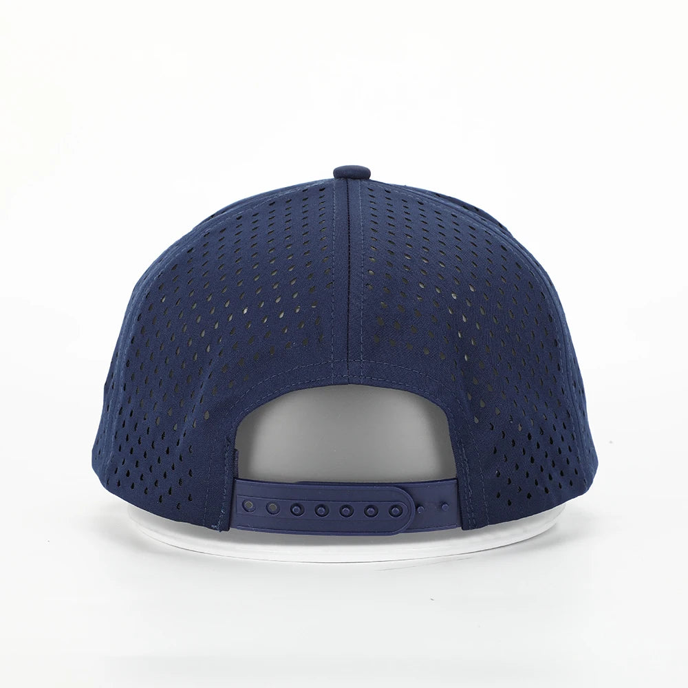 Custom 5 Panel Baseball Hat | Embroidered Logo Laser Cut MOQ 50