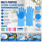 Custom Silicone Dishwashing Gloves | 600 Pcs MOQ | Waterproof Kitchen Gloves for Restaurant & Household
