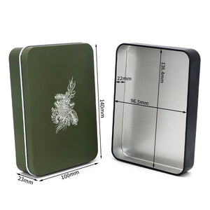Custom Tinplate Box | Food-Grade | CMYK Printing | Separate Lid | 1 MOQ | Packaging