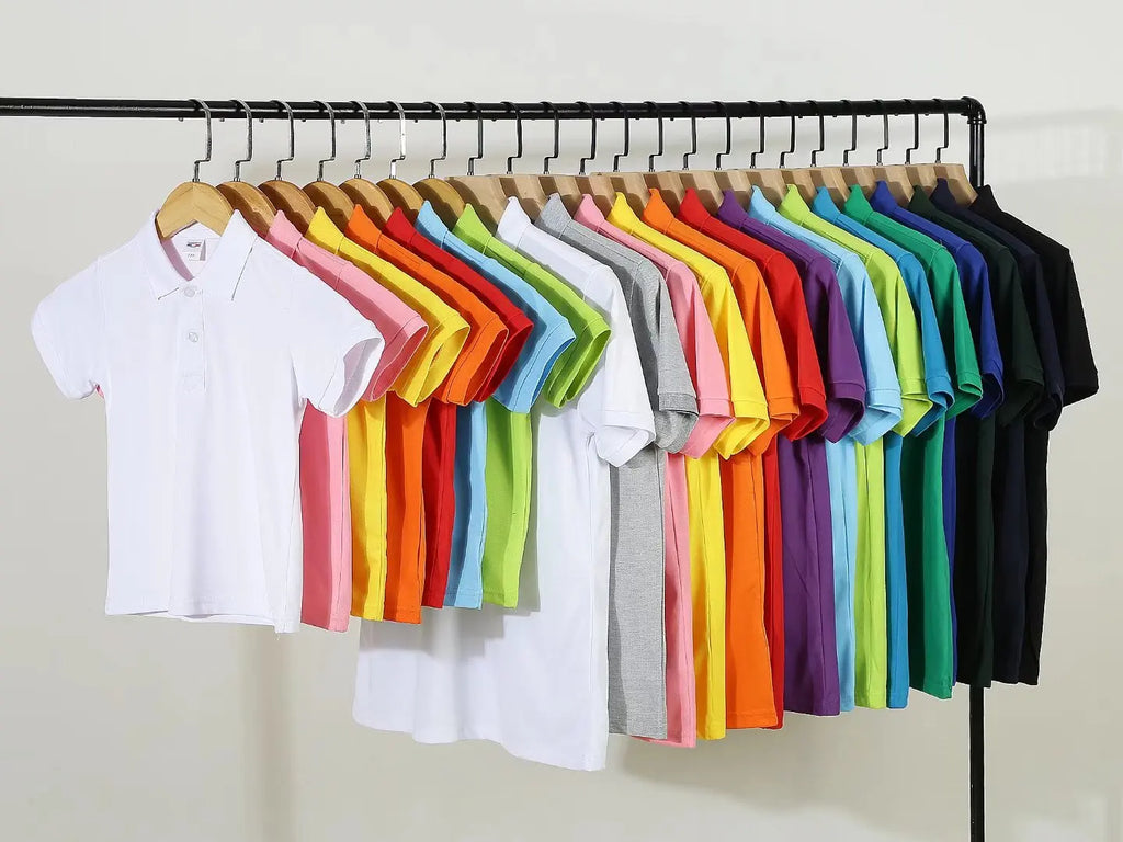 Custom Polo T-Shirts for Uniforms & Teams (Logo Ready)