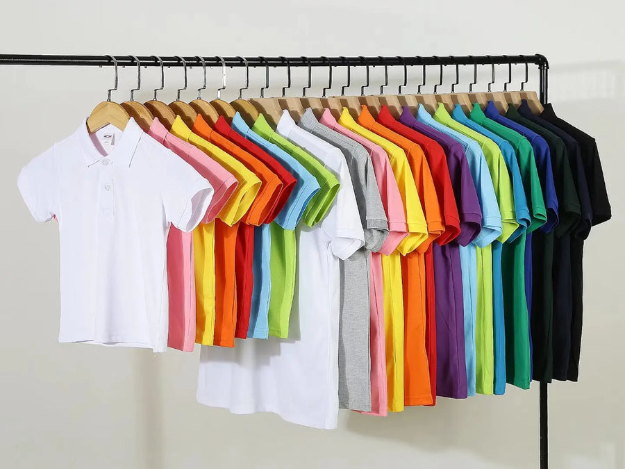 Custom Polo T-Shirts for Uniforms & Teams (Logo Ready)