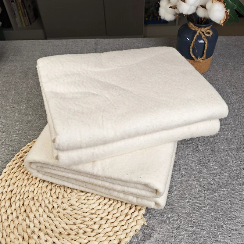 Luxury Grade Extra Long Staple Cotton Batting | 200 GSM | 120x150cm | 45 MOQ