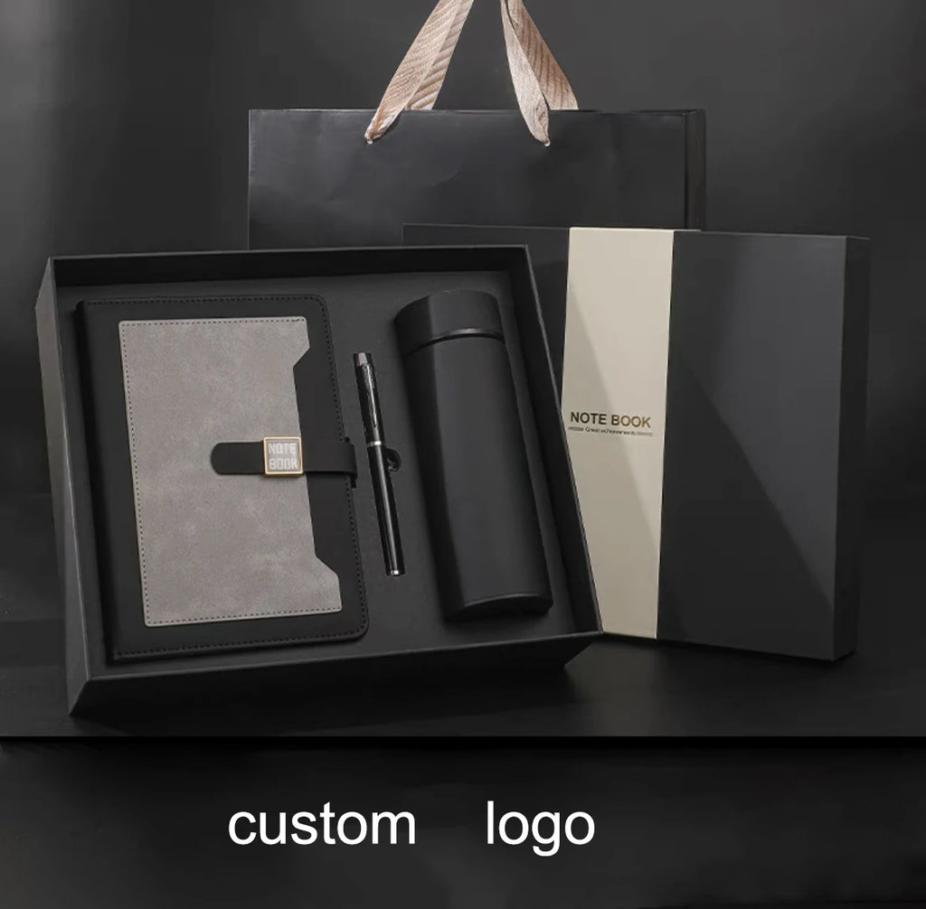 Corporate Gift Set | 500ml Thermos, Notebook, Pen
