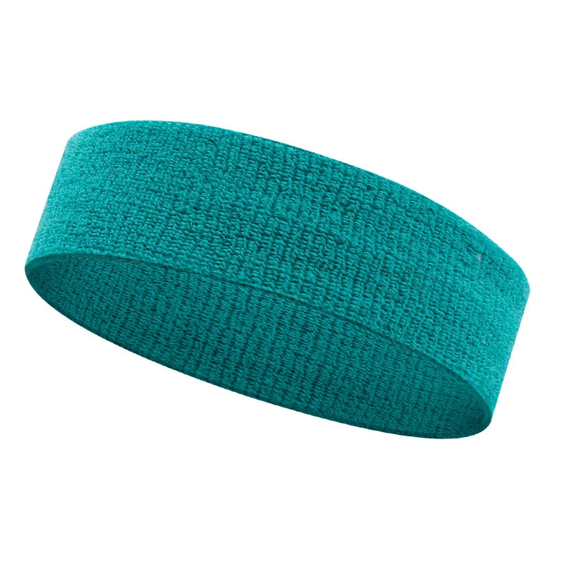 5.5cm Wide Spandex Yoga Headband with Custom Print | Sweat Absorption for Workout