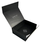 Custom Black Magnetic Gift Box for Apparel, Fragrance, PR Kits & E-Commerce Packaging