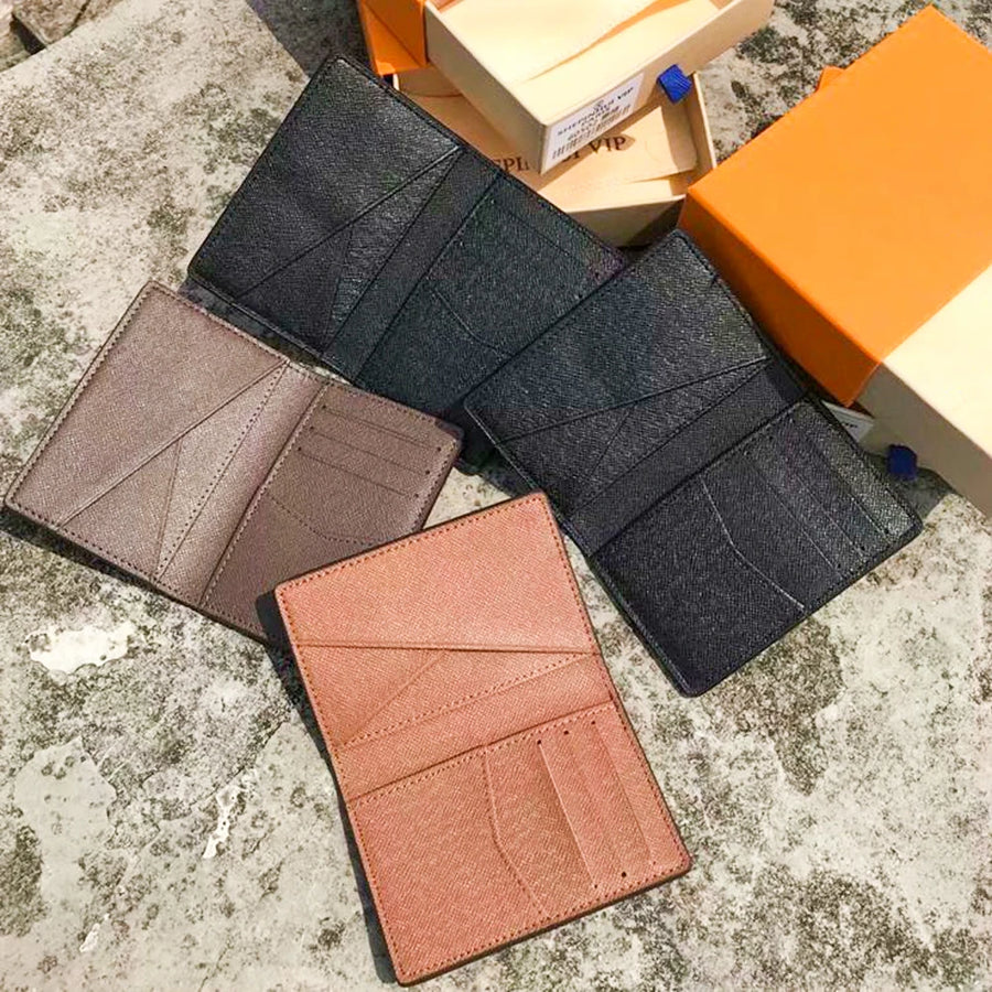 Custom Saffiano PU Leather Card Holder | RFID Blocking Business Wallet