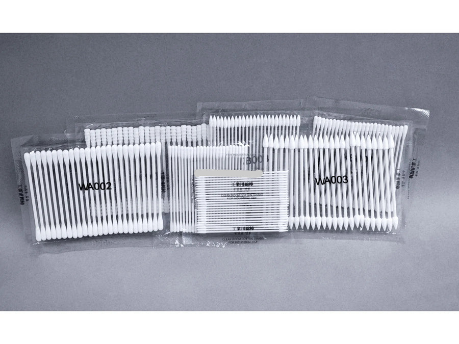 Industrial Cleaning Cotton Swabs | Fiber Optic & Precision | Paper/Wood Shaft | Low MOQ | WIPESTAR