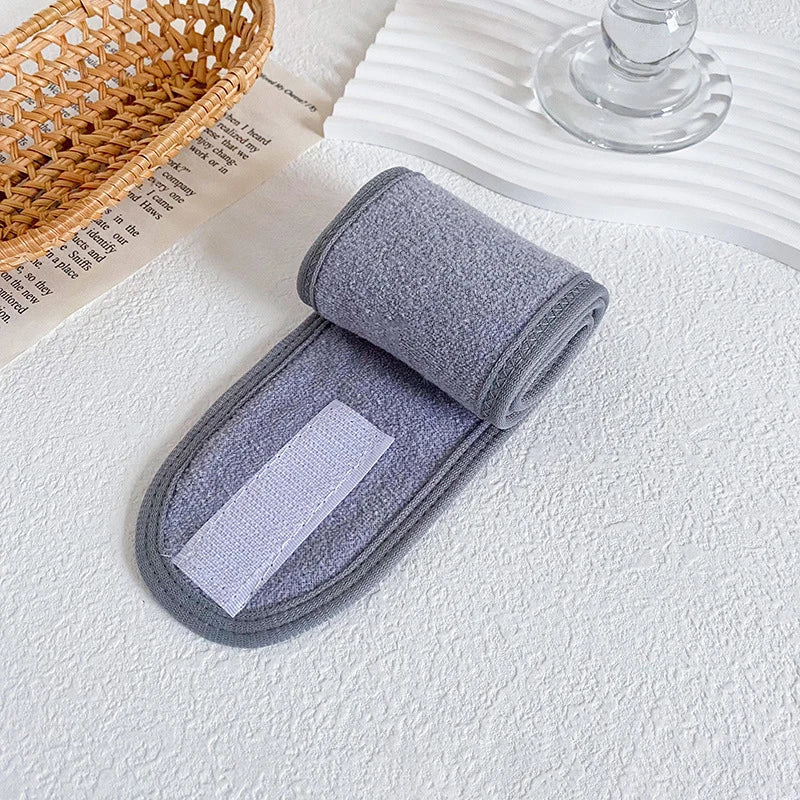 Custom Microfiber Spa Headband for Face Washing & Skincare | Wholesale Bulk