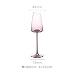 Pink Champagne Glasses | Flamingo Style Wine Goblets