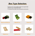 Biodegradable Magnetic Gift Box with Custom Logo | MOQ 200