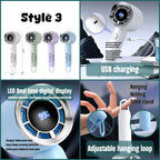 Custom Outdoor USB Portable Mini Cooling Fan with Logo | MOQ 100