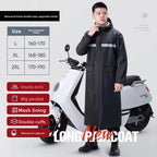 Custom Reflective Motorcycle Raincoat | 500 Pcs MOQ Heavy-Duty Oxford Cloth