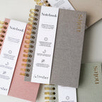 Custom Linen Hardcover Notebooks | 300-Piece MOQ