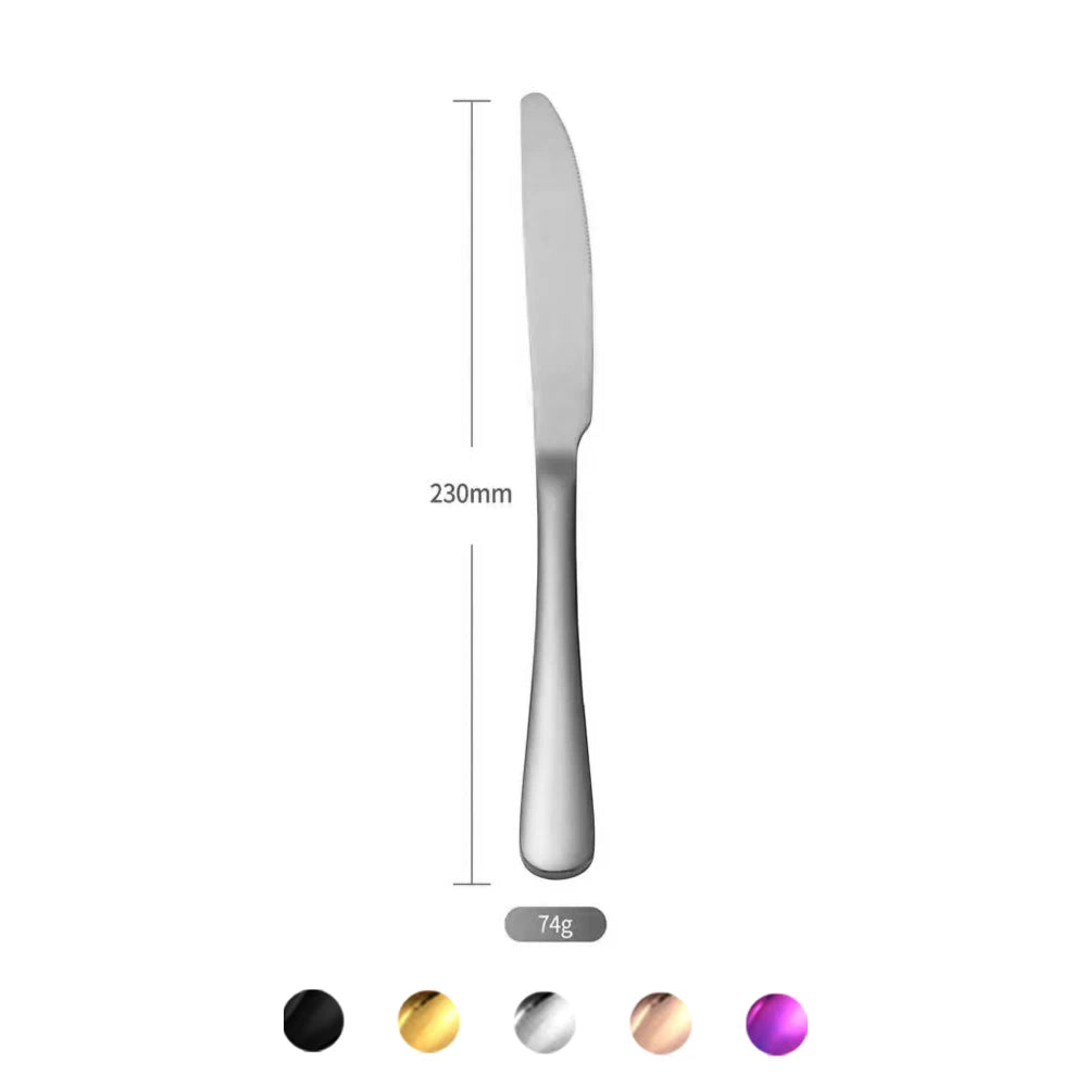 Custom Stainless Steel Cutlery Set | 304 Grade | 100 MOQ | Laser Engraved