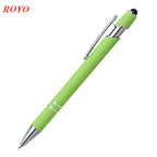 Custom Metal Stylus Pen with Logo | 2-in-1 Ballpoint MOQ 100