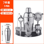 16-Piece Barware Set with Bamboo Stand | 700ml Shaker | 100 MOQ