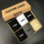 Custom Cotton-Bamboo Socks with Logo | MOQ 100 | 40-Day Lead Time
