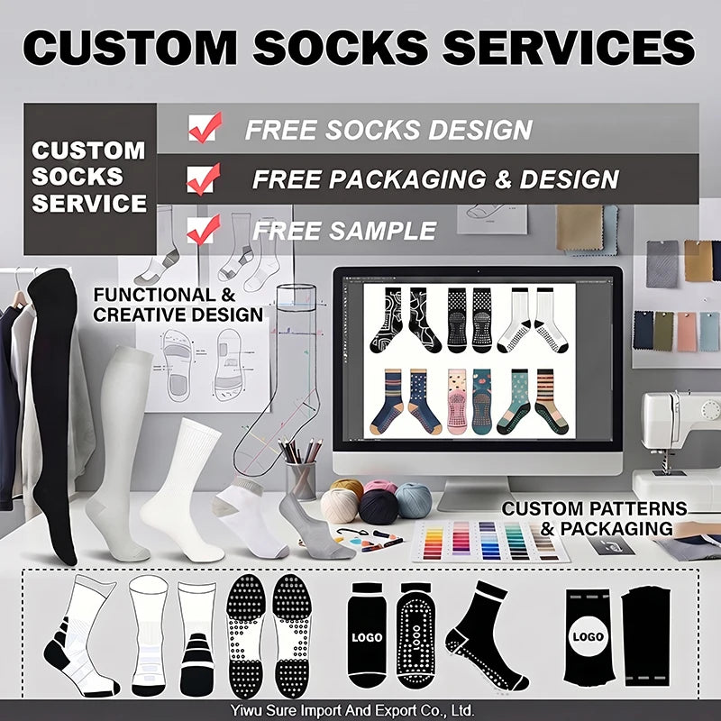 Custom Anti-Slip Soccer Socks with Logo | Team MOQ 200 pcs