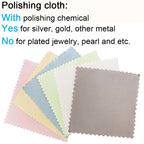 Custom Microfiber Jewelry Polishing Cloths | MOQ 100 | 10-Day Lead Time