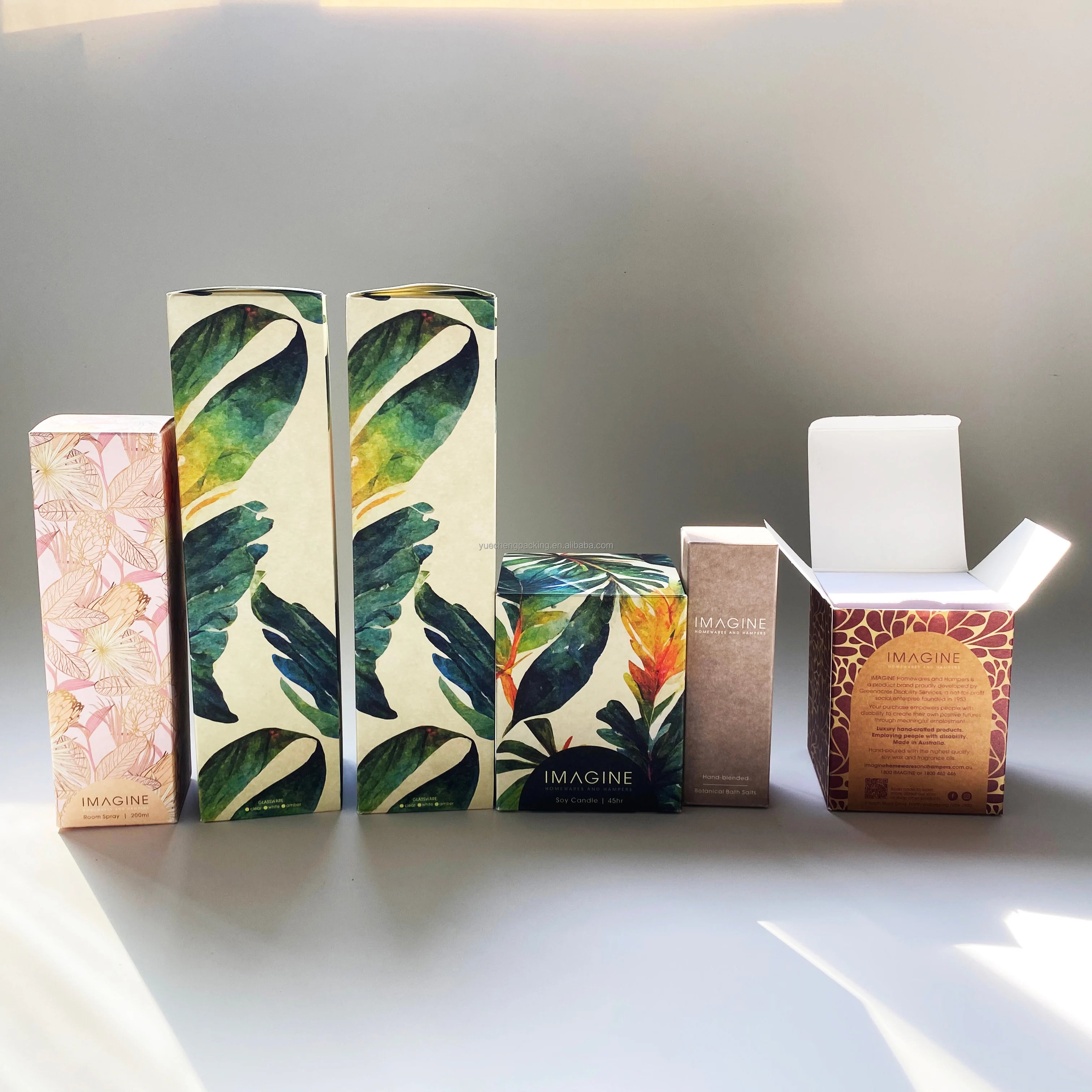 Custom Foil Stamped Cosmetic Box | Free Sample | FSC/SGS/BSCI/ISO