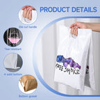 Custom LDPE/HDPE Plastic Shopping Bags with Logo | 200 MOQ Wholesale