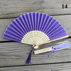 Custom Bamboo Hand Fans with Logo – 100 MOQ, 7-Day Lead