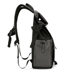 Modern Foldable Roll-Top Nylon Backpack | Unisex School & Travel