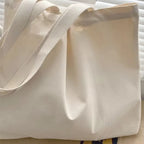 Custom Oversized Canvas Tote Bag — 100 MOQ, Embroidery, 7-Day Lead